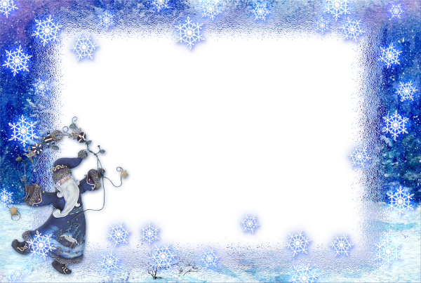 Зимняя рамка