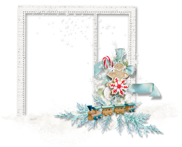 Рамка в зимнем стиле