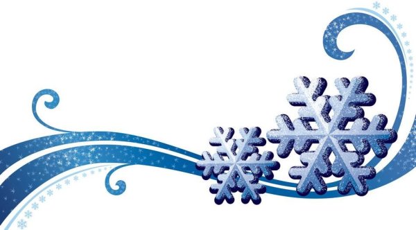 Новогодние завитки