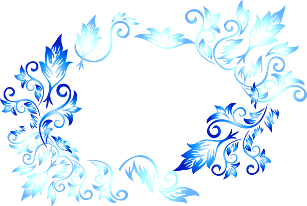 Вензель синий