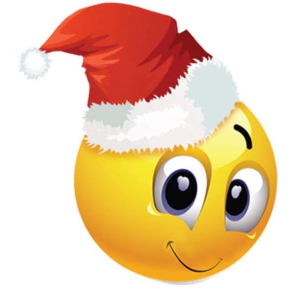 Смайлик новый год