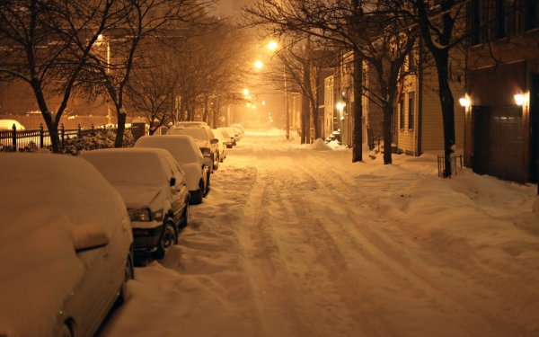Зима в городе