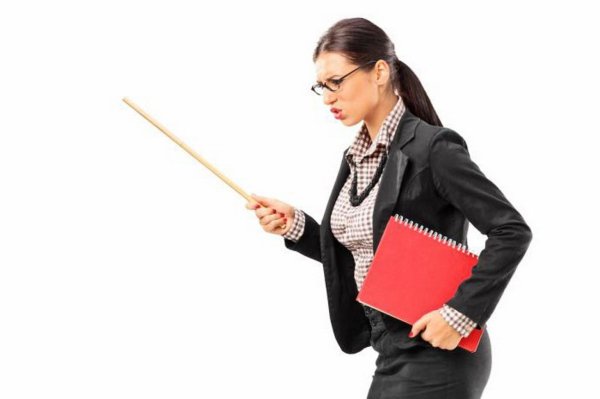 Строгая училка