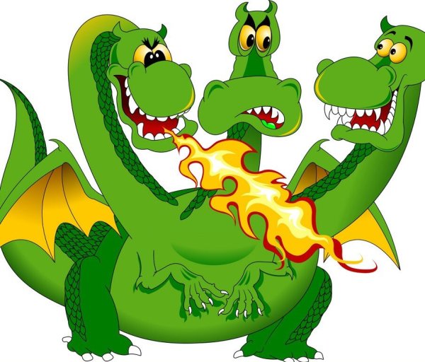 Сказочные герои змей Горыныч