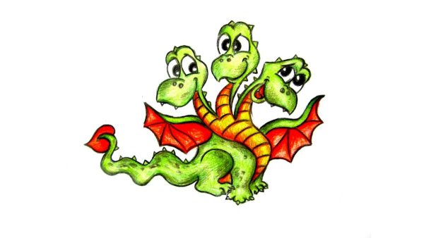 Змей Горыныч многоголовый