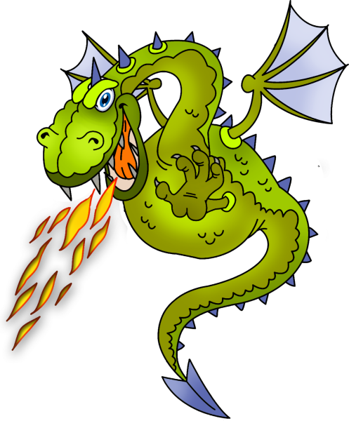 Мультяшные дракончики
