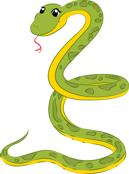 Змея картинка для детей