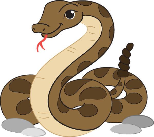 Удав мультяшный