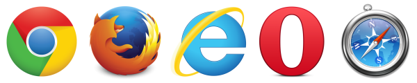Иконки интернет браузеров