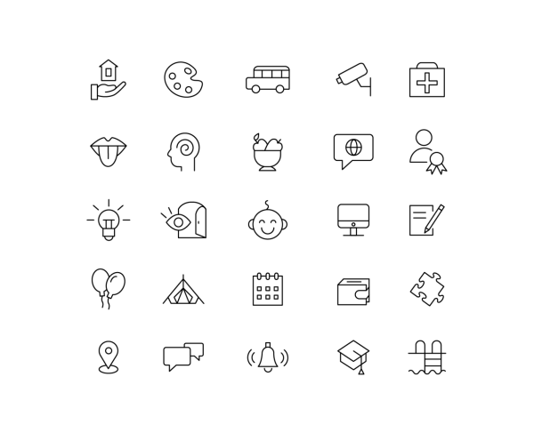 Набор значков для актуального
