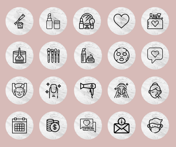 Значки для актуального в Инстаграм