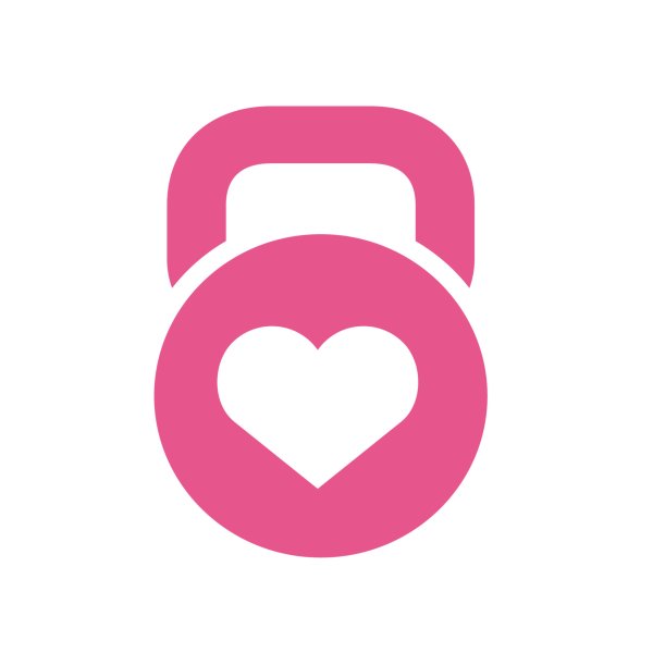 Розовая гирька для метрики