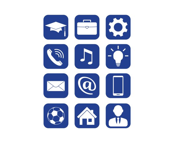 Векторные значки