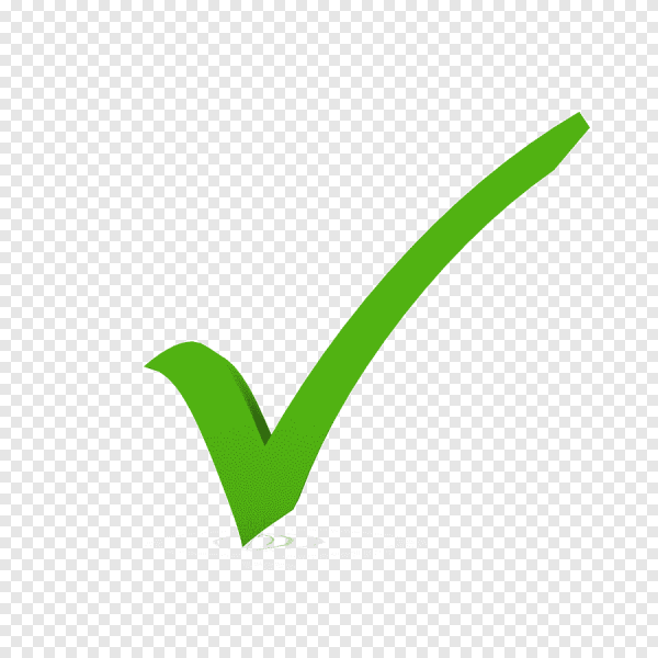 Знак зеленая галочка
