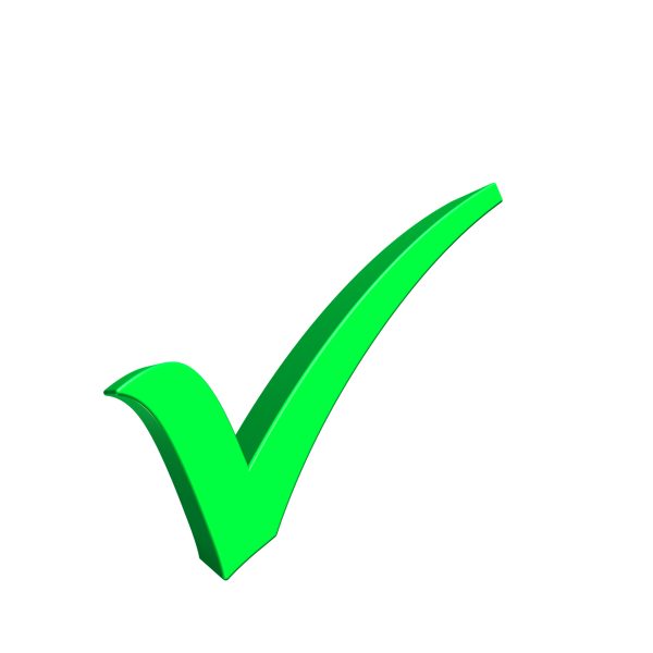 Значок галочка