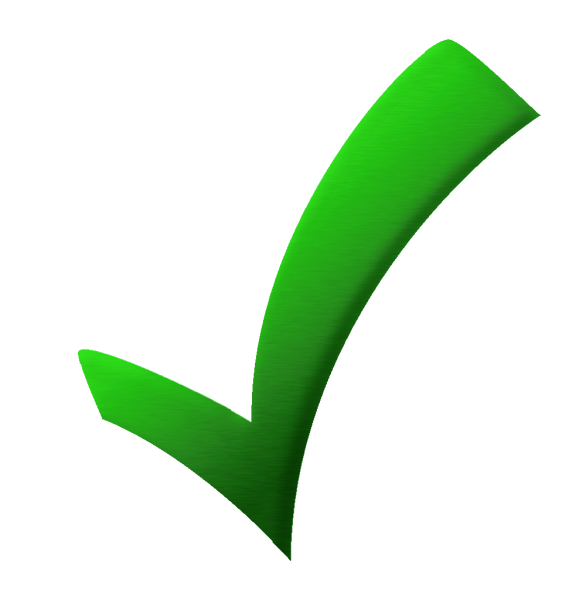 Зеленая галочка