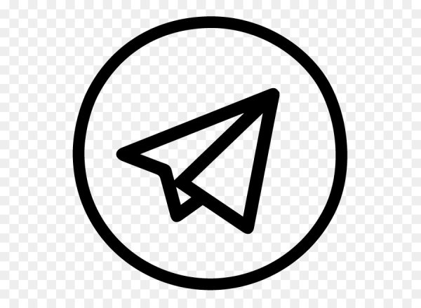 Значок телеграм вектор