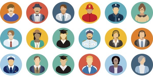 Значки профессий