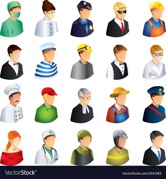 Значки разных профессий