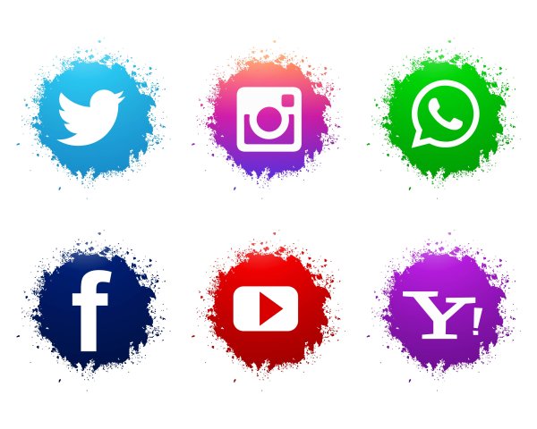 Иконки соц сетей