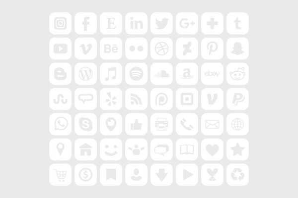 Белые иконки