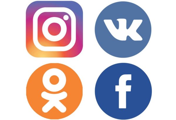 Значки соцсетей