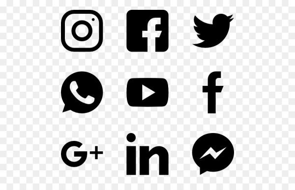 Значки соц сетей