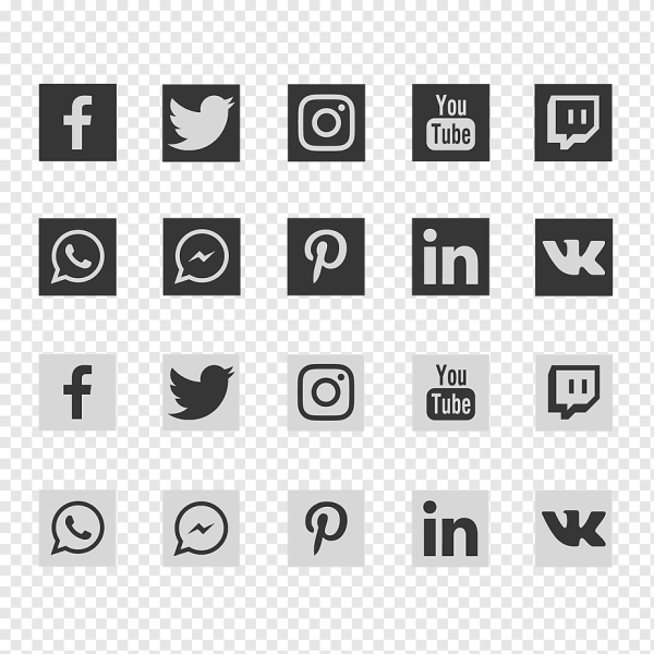 Иконки соц сетей