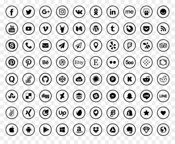 Социальные иконки