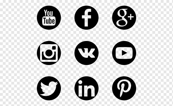 Иконки соц сетей