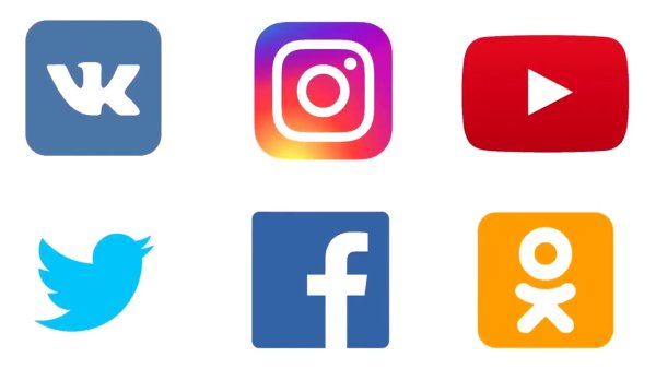 Значки социальных сетей