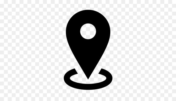 Значок местоположения для визитки