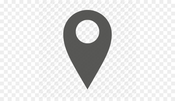 Значок геолокации для визитки