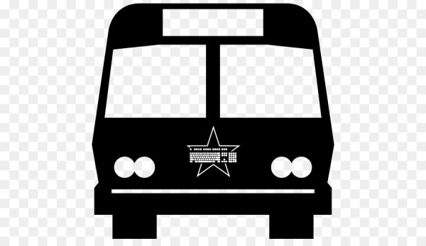 Автобус силуэт