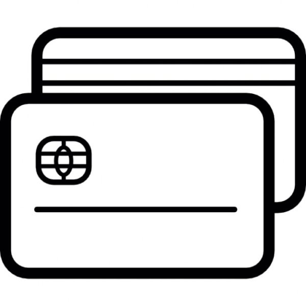 Пластиковая карта значок