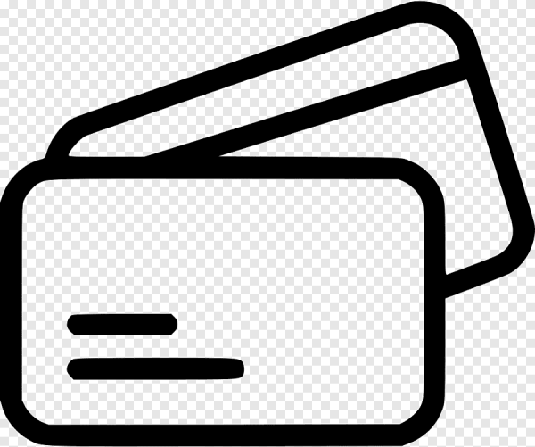 Банковская карта пиктограмма