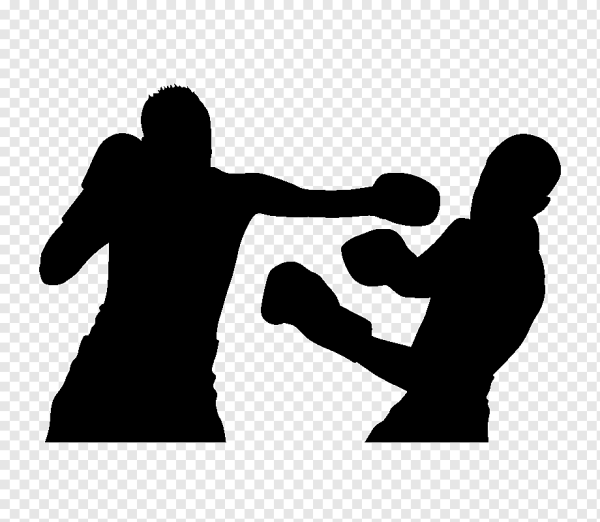 Бокс силуэт