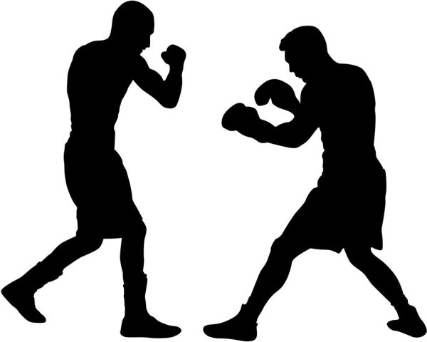 Бокс контурный рисунок