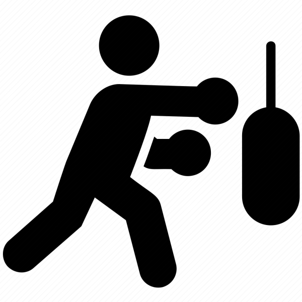 Боксер пиктограмма