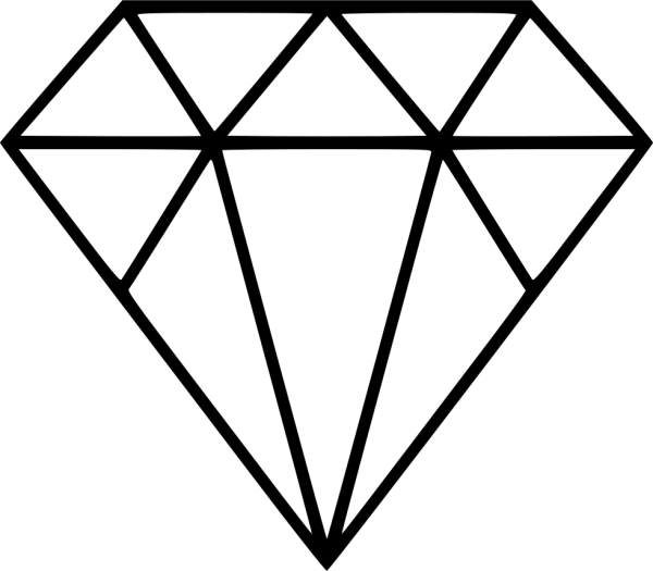 Бриллиант силуэт