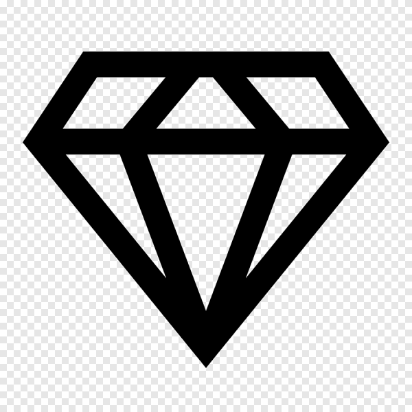 Алмаз значок