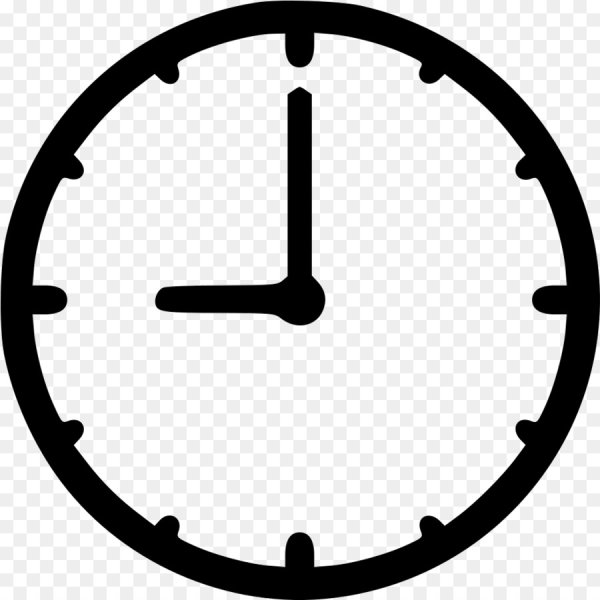 Значок часы