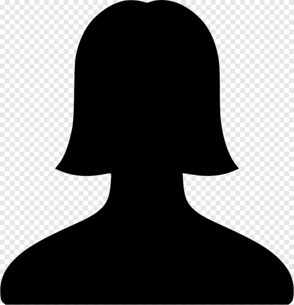 Силуэт головы сзади