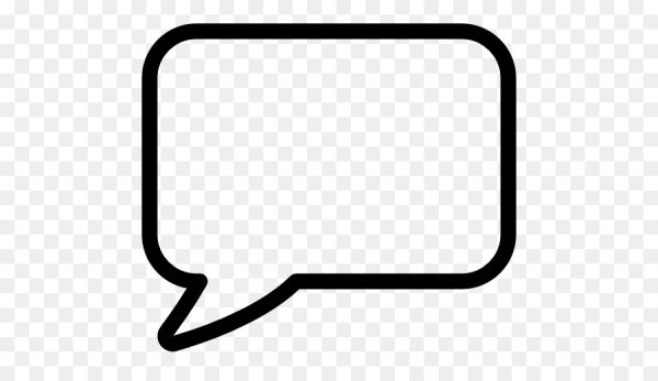 Сообщение без фона