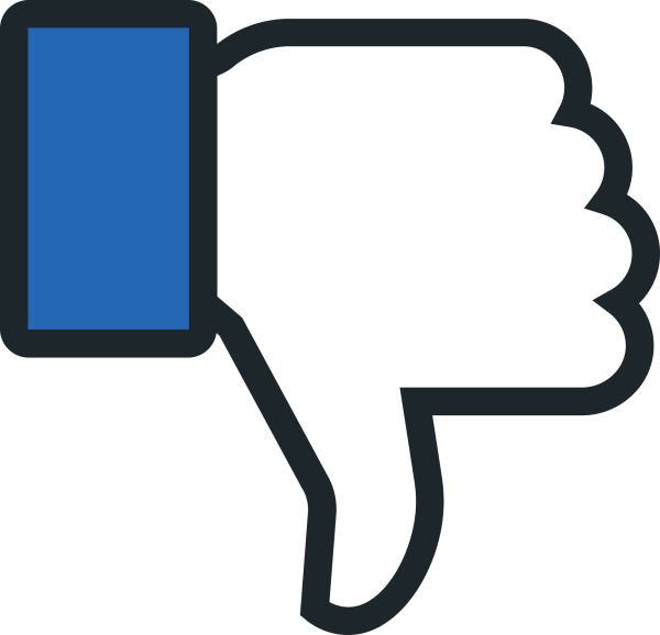 Кнопка дизлайк