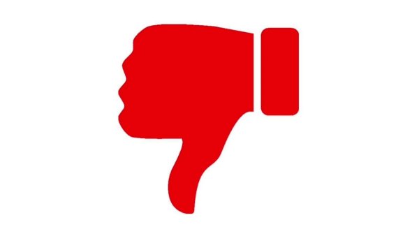 Значок дизлайка