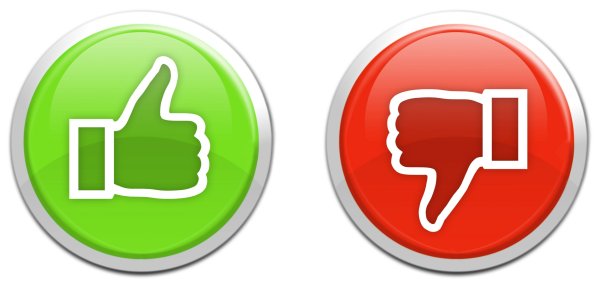 Иконка лайк дизлайк