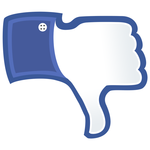 Дизлайк без фона