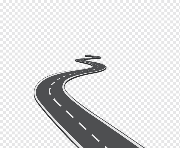 Векторное изображение дороги