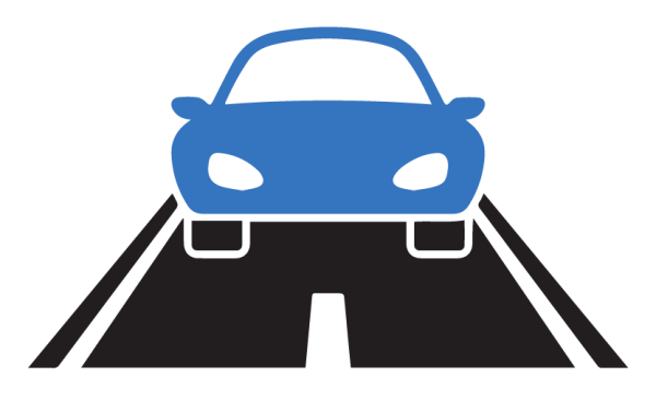 Автомобиль дорога вектор